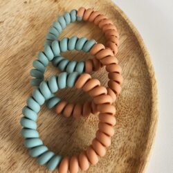 Retro Haarwokkels Siliconen set v 3 - CRPPD), haaraccessoire, haaraccessoires webshop, online shop, bruidssieraden, haarsieraden bruid, haarsieraad, anisa bieze hairstyling, scrunchies, the hair & makeup room, mooie,