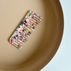 Wijde kam Nova, haarkam, grove kam, haaraccessoire, haaraccessoires webshop, online shop, bruidssieraden, haarsieraden bruid, haarsieraad, anisa bieze hairstyling, scrunchies, the hair & makeup room, mooie,