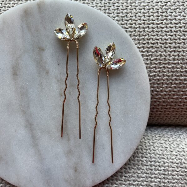 Haarspeld leave met steentjes, haarsieraden bruiloft, bruid, webshop haar accessoires, bruidssieraden, online kopen, shop, shoppen