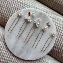 Haarspeld romantisch & boho, , haarsieraden bruiloft, bruid, webshop haar accessoires, bruidssieraden, online kopen, shop, shoppen