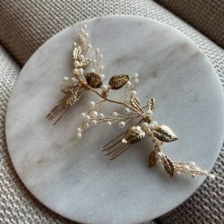 Haarsieraad Bruiloft boho & parels, haarsieraden bruiloft, bruid, webshop haar accessoires, bruidssieraden, online kopen, shop, shoppen